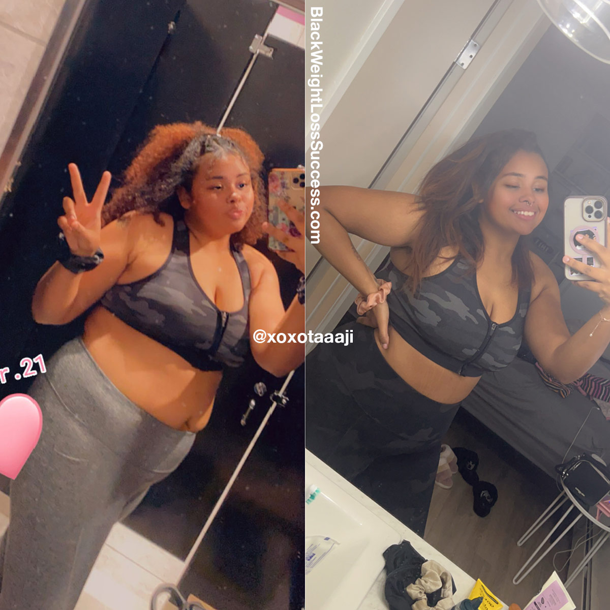 Taji misplaced 41 kilos | Black Weight Loss Success