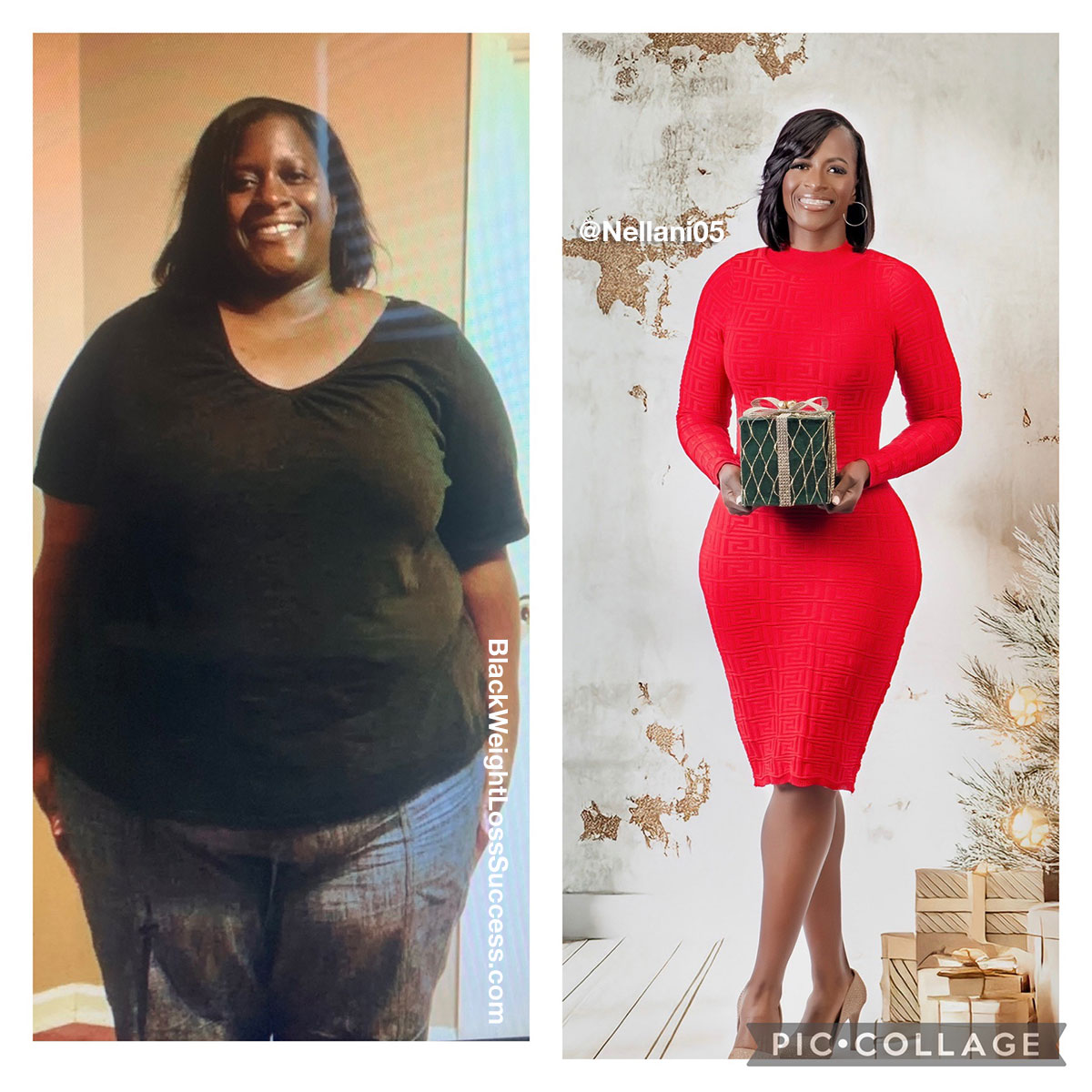 Miranda lost 183 pounds | Black Weight Loss Success